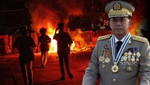 Myanmar'da darbe karşıtı grup polis merkezini ele geçirdi! Yönetime el koyan ordu bir aylık ateşkes ilan etti