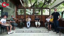 Mansur Yavaş, kendisi için yapılan şarkıyı paylaştı