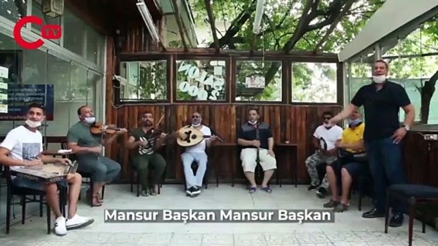 Mansur Yavaş, kendisi için yapılan şarkıyı paylaştı