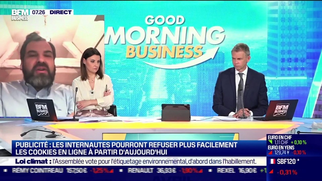 Gautier Picquet (Publicis Media) : Numérique, la nouvelle réglementation sur les cookies inquiète le secteur de la publicité - 01/04