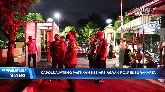 PASCA TEROR PENEMBAKAN DI MABES POLRI KAPOLDA KUNJUNGI SEJUMLAH POLRES
