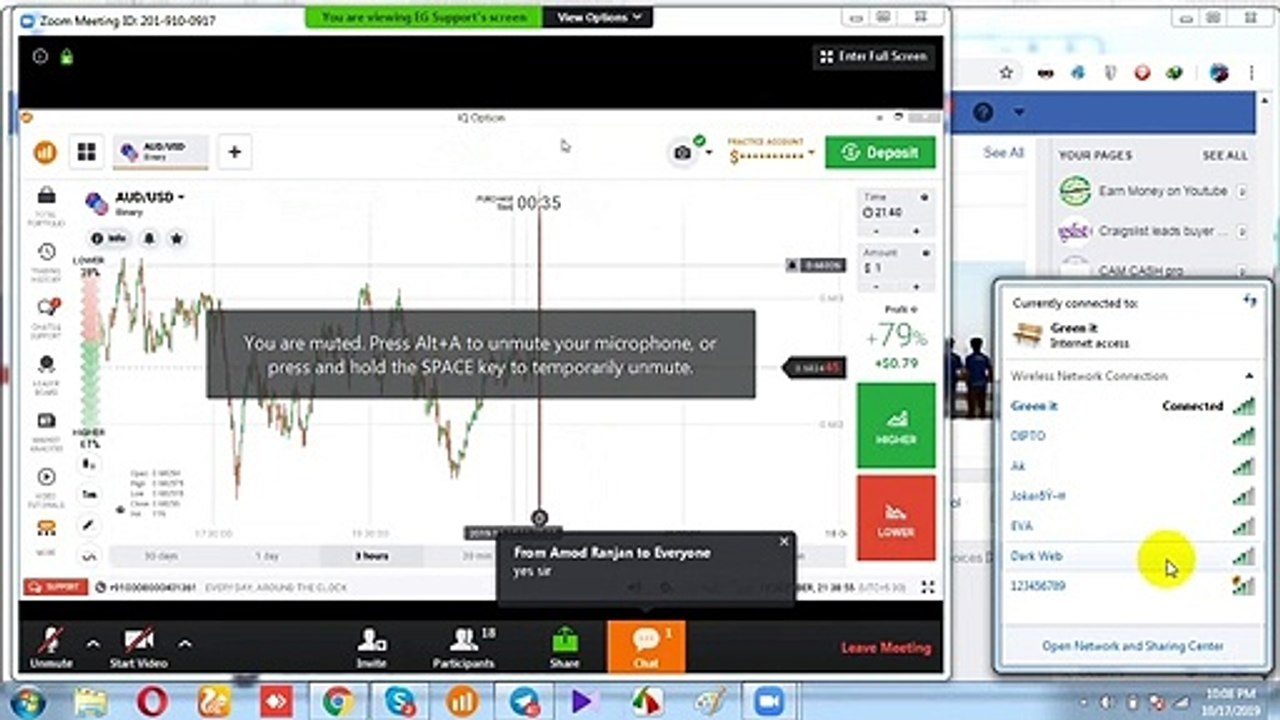 Ebenezer Dsouza Paid course in Free || Class-09 || Binary Trading Course || IQ-Option || Ebenezer Dsouza