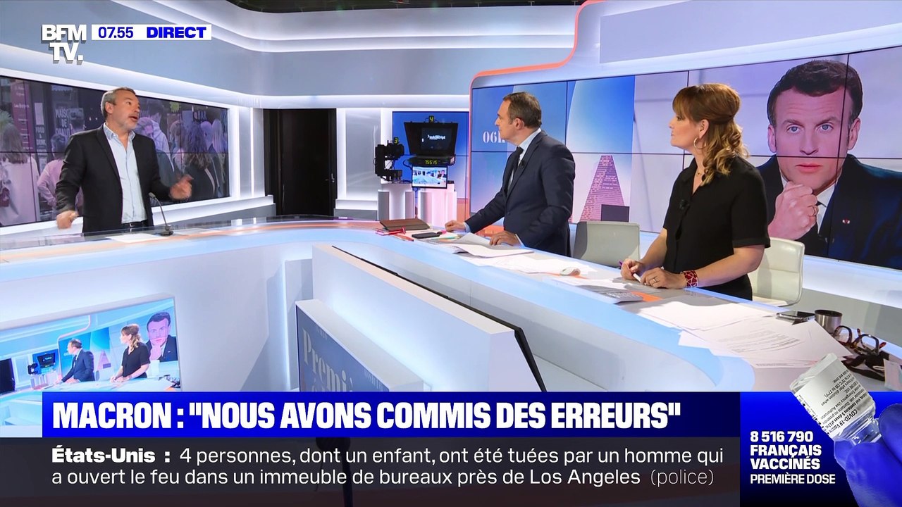 L’édito de Matthieu Croissandeau : Macron, "nous avons commis des erreurs" - 01/04