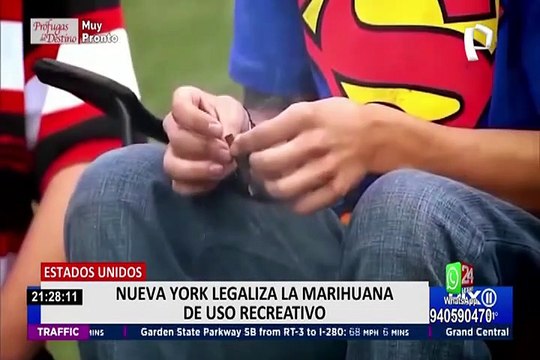Estados Unidos: Nueva York legaliza marihuana de uso recreativo
