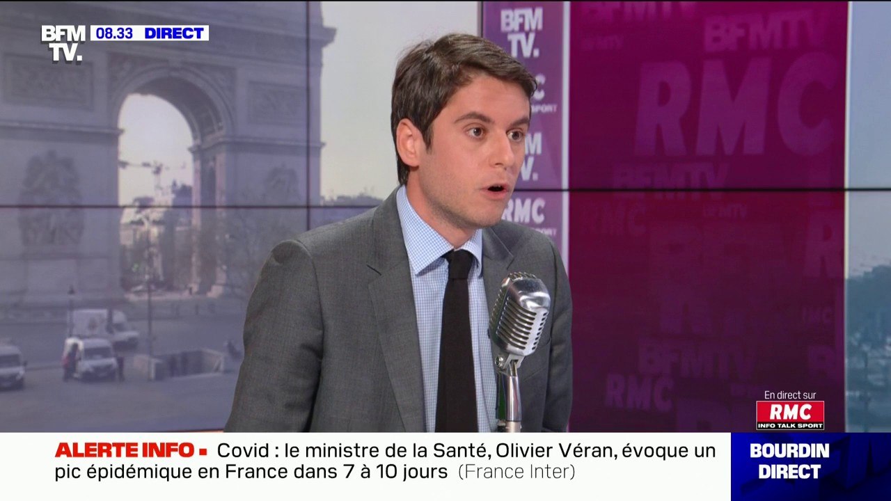 Gabriel Attal: "C'est un moment charnière dans la lutte contre l'épidémie"