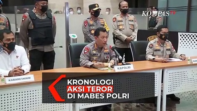Kronologi Lengkap Aksi Penembakan di Mabes Polri Oleh Terduga Teroris Zakiah Aini