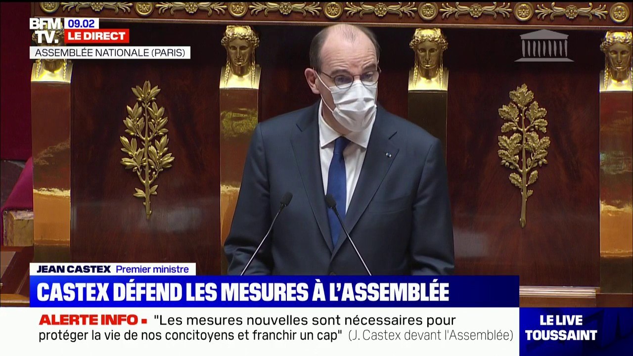 Jean Castex: "La troisième vague est là, et elle nous frappe durement"