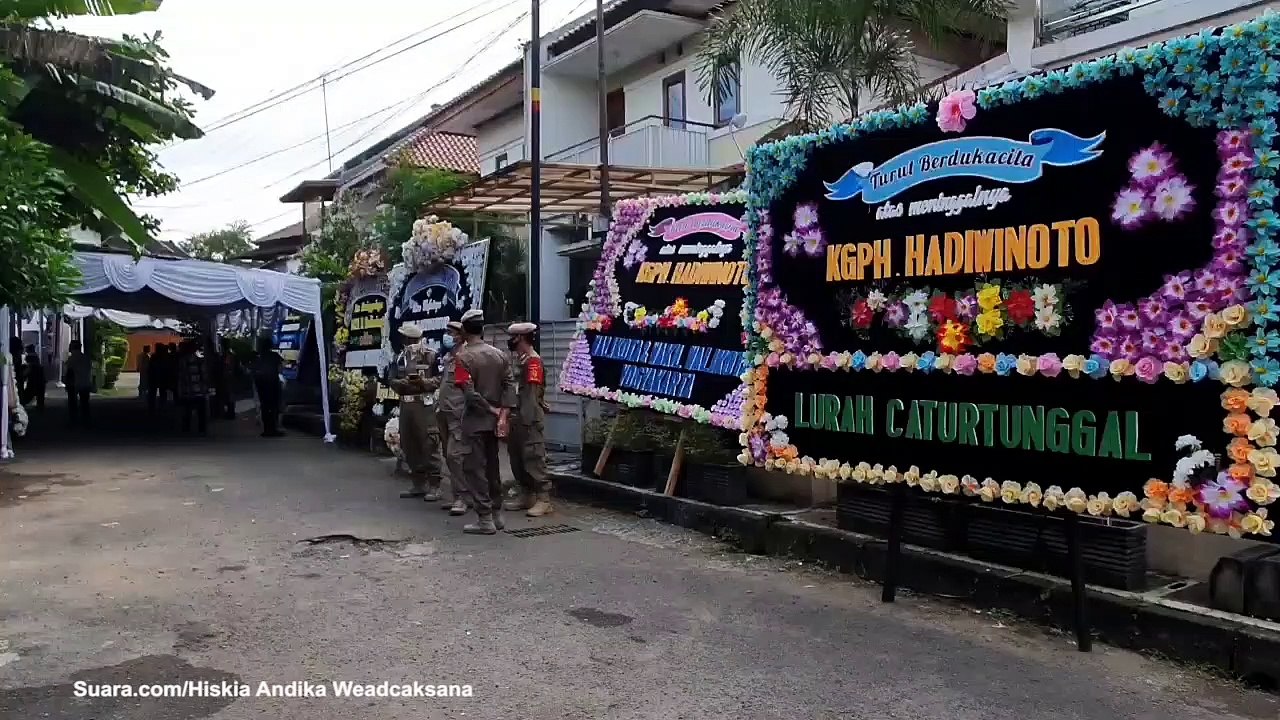 Adik Kandung Sri Sultan HB X, Gusti Hadiwinoto Wafat, Begini Suasana Rumah Duka