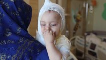 Üzerine kaynar süt dökülen minik Yusuf Erzurum'da tedaviye alındı
