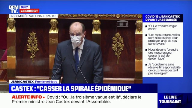 Jean Castex: D'ici la fin du premier semestre, nous serons très largement en avance sur la vaccination