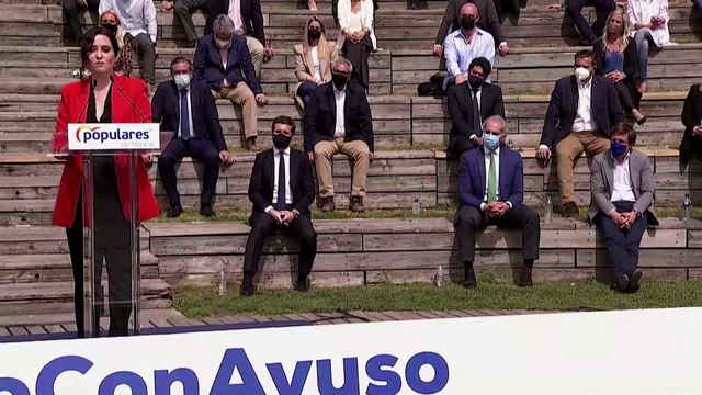 Díaz Ayuso: Nos debemos a Madrid, vivimos para Madrid,, y lucharemos por Madrid . #YoConAyuso