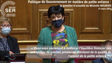 Michelle Meunier : question d'actualité du 31 mars 2021