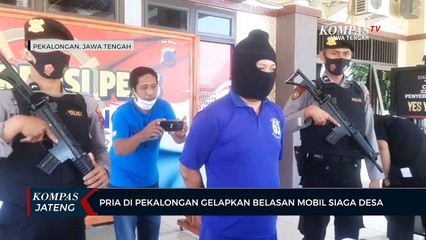 Pria di Pekalongan Gelapkan Belasan Mobil Siaga Desa