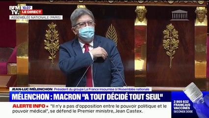 Download Video: Jean-Luc Mélenchon (LFI) réagit aux nouvelles annonces du gouvernement: 