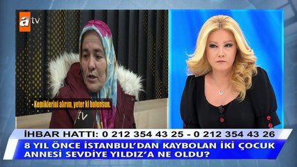 İki çocuk annesi Sevdiye Yıldız 8 yıldır kayıp