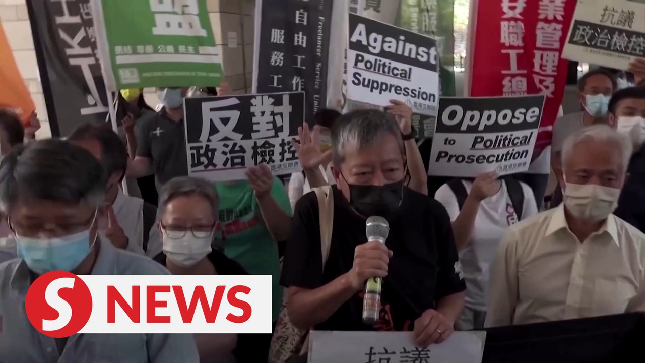 Hong Kong democrats found guilty of illegal assembly