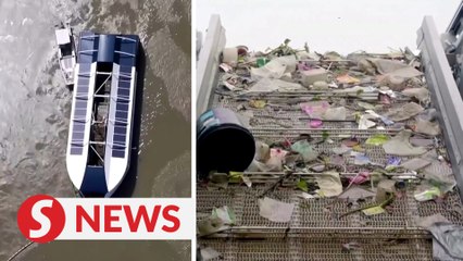 Coldplay sponsors waste-trapping vessel in Malaysia