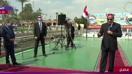 Mısır Cumhurbaşkanı Sisi'nin siren çalan gemi ile imtihanı