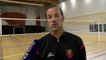 Olivier Conte coach de Vitrolles Sport Volley avant les play-downs