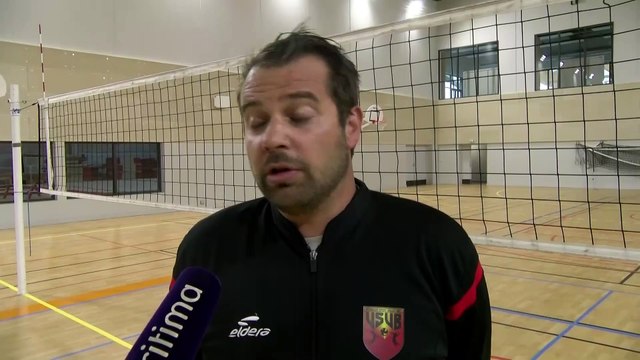 Manuel Ceselia coach adjoint de Vitrolles Sports Volley sur la prépa vidéo