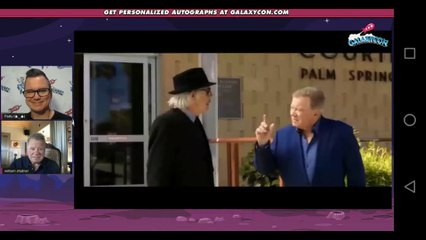 GalaxyCon Live Comicon Star Trek's William Shatner, talking about science March 28th 2021