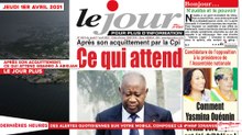 Le Titrologue du 1er avril 2021 : Après son acquittement,  ce qui attend Gbagbo à Abidjan