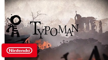 Typoman - Trailer d'annonce Switch