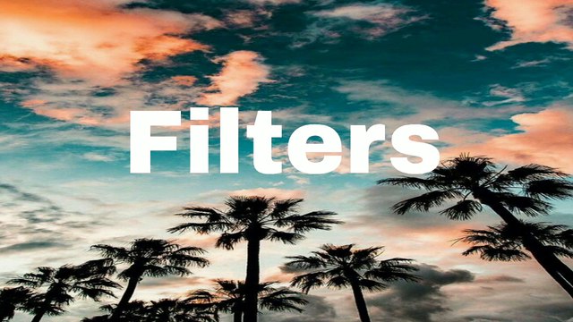 Filters (Own video)