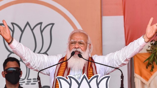 PM Modi addresses rally in Bengal's Jayanagar