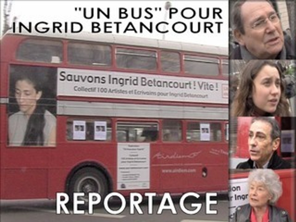 "UN BUS POUR INGRID BETANCOURT", REPORTAGE