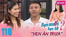 Hẹn Ăn Trưa - Tập 116: Chàng Cán bộ có tật khen trung bình bị bà mối Cát Tường xoáy đến cà lăm 