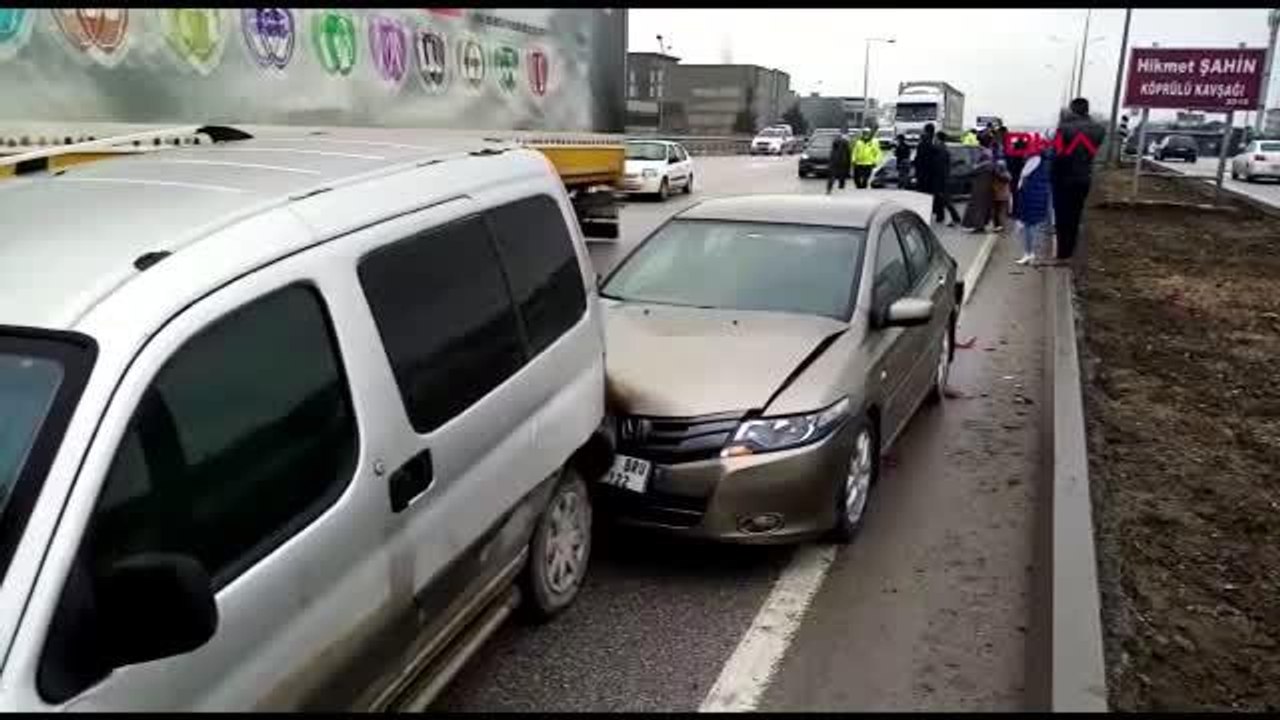 BURSA Bursa'da zincirleme kaza