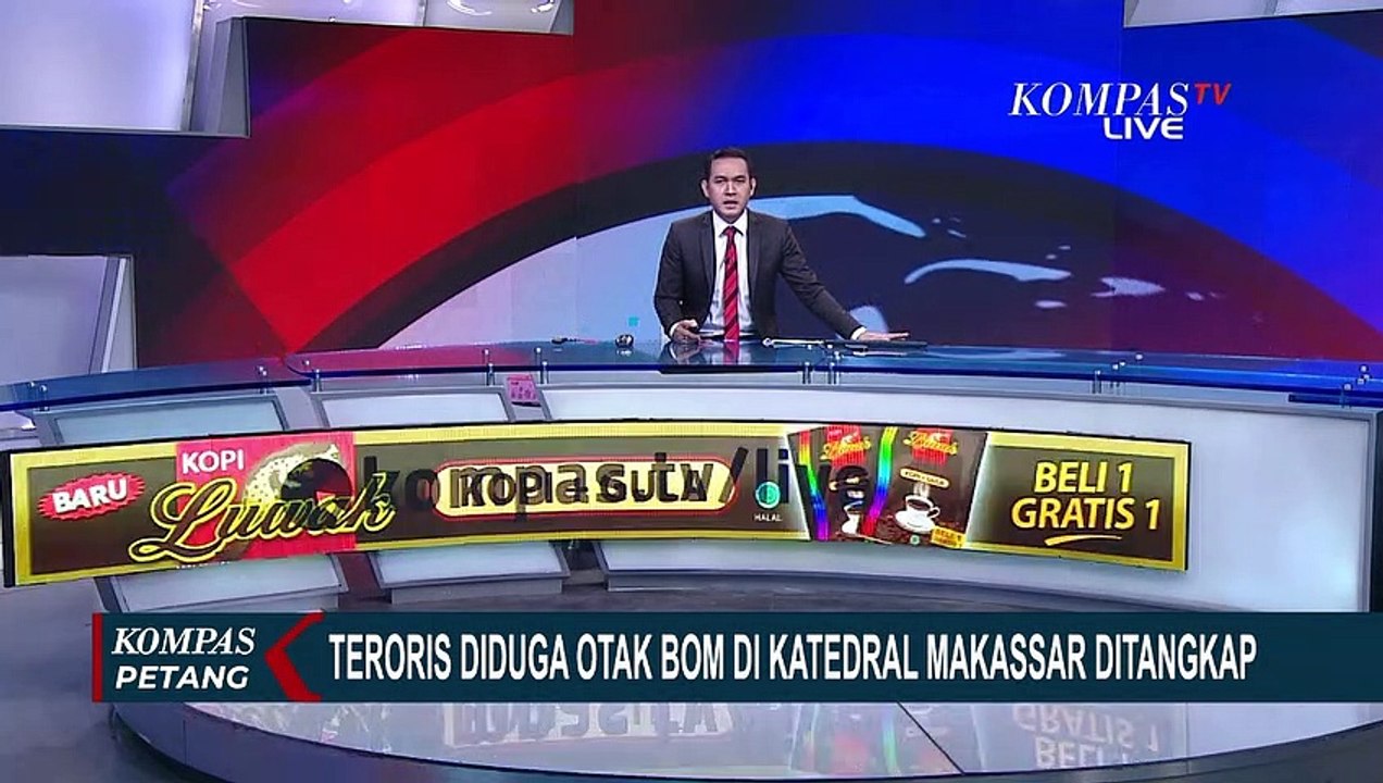 Densus 88 Tangkap Tiga Terduga Teroris yang Diduga Otak dari Aksi Bom Bunuh Diri di Gereja Katedral