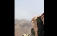 Dünya gündemini sarsan görüntüler! Suudi savaş uçağı havada vurdu