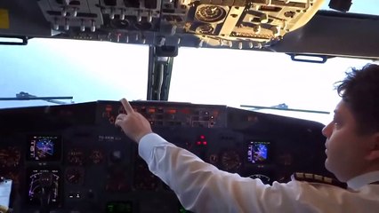 ANTALYA HAVALİMANINA KOKPİTTEN İNİŞ GÖRÜNTÜLERİ TÜRK PİLOTLARIMIZ SÜPERLERRR