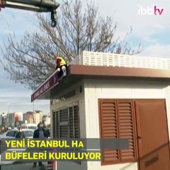 AKP ve MHP gruplarının 15 aydır engellediği Halk Ekmek büfeleri kurulmaya başlandı