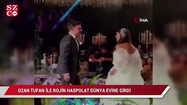 Ozan Tufan ile Rojin Haspolat dünya evine girdi