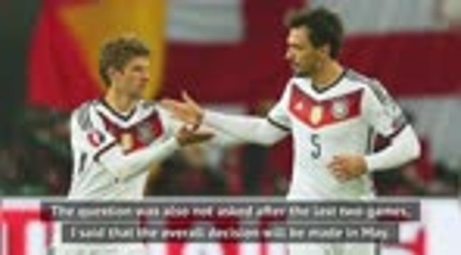 Shock Germany defeat won't affect Euros squad selection - Loew