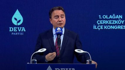 Ali Babacan: Tek bir imzanın maliyeti 531 milyar lira