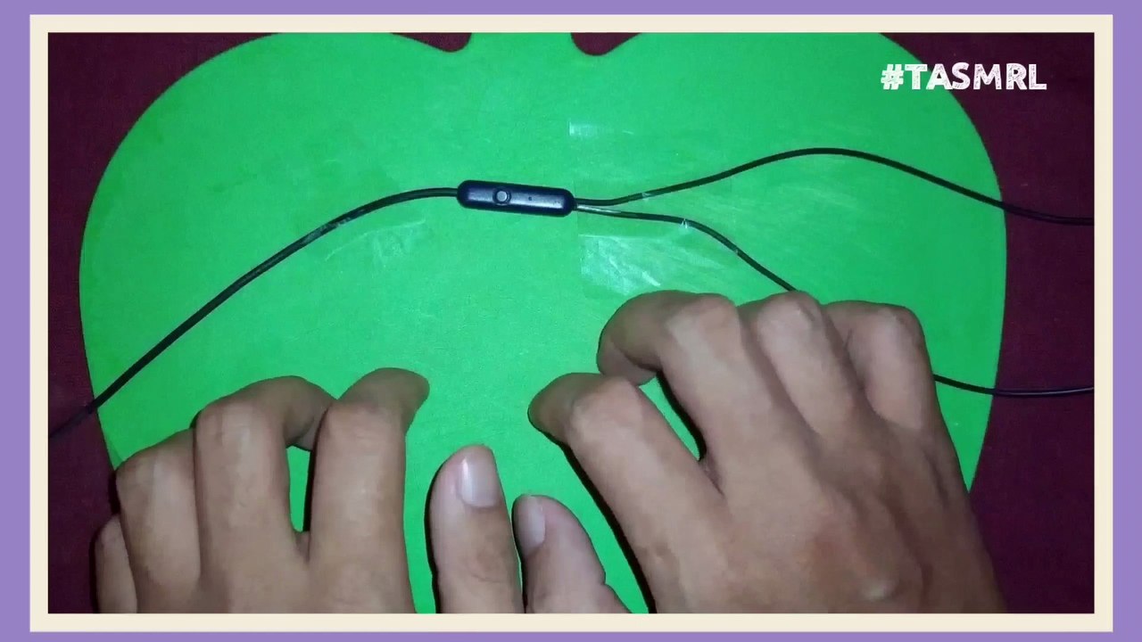 ASMR CHOPPING BOARD RELAX YOUR MIND EARPHONE MIC