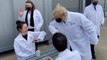 Prime Minister Boris Johnson visits Hartlepool's Hart Biologicals