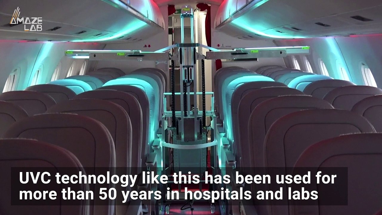 Robot Using Virus-Killing UV Light is Being Tested on Airplanes