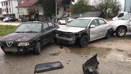 Gerçeğini aratmayan trafik kazası tatbikatı
