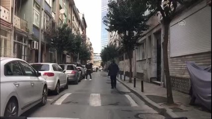 Şişli'de korsan otoparkçılık yapan şüpheli yakalandı