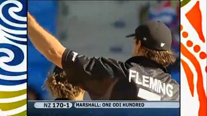 31th Match - Stephen Fleming 100 - Bangladesh v New Zealand 2007 World Cup Highlights