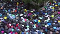 Nueve activistas prodemocracia de Hong Kong declarados culpables por manifestación de 2019