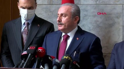 ANKARA-TBMM Başkanı Şentop, açıklama yaptı