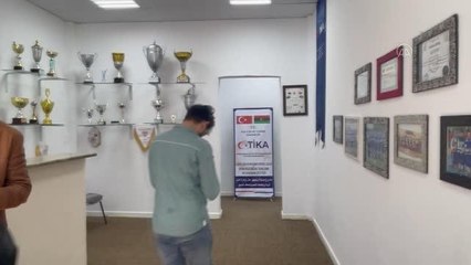 TİKA, Libya'da işitme engelliler spor kulübü için tesis açtı