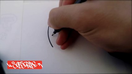 How To Draw Graffiti Characters - Spraycan Tutorial