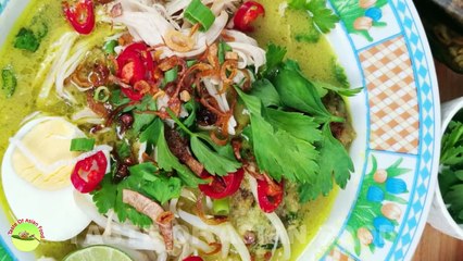 Soto Ayam Recipe - How To Make Indonesian Chicken Soup
